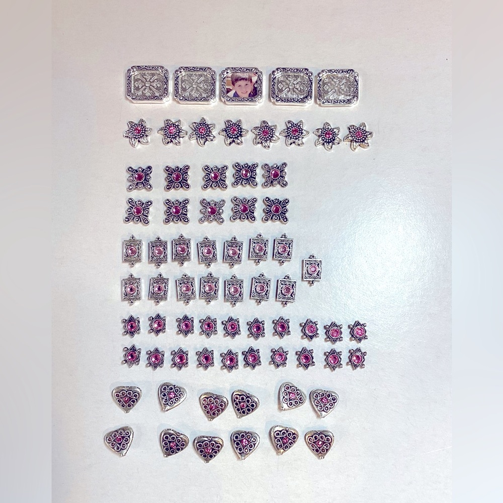 Swarovski Crystal Designer Sliders (set E)